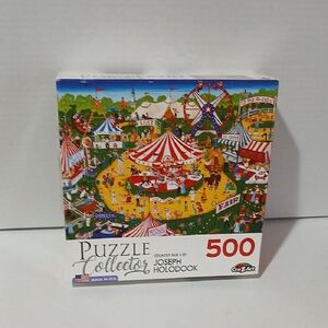 Puzzle Collector 500 Piece Puzzle Country Fair II Made In USA NIB NWT